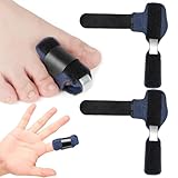 2Pcs Férula para Dedo en Martillo, Corrector Dedos del Pie, Soporte de Puntera Ajustable en Forma de U, Enderezador de Dedos de Los Pies, Para Fracturas de Dedos de Los Pies, Esguince, Martillo
