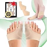 2 uds Corrector de juanetes y hueso del pie - Separador de juanetes del pie - Protector de juanete - Corrector dedos de pies para aliviar el dolor - Hallux Valgus - Dedo martillo. Tall Universal